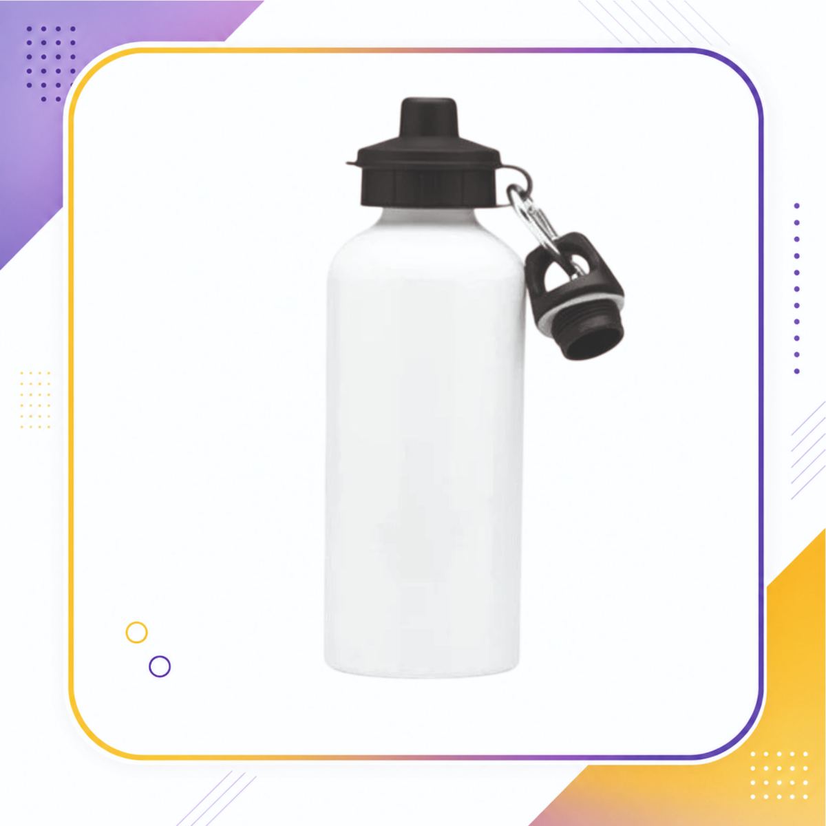 Squeeze Tampa Dupla 600ml Personalizada