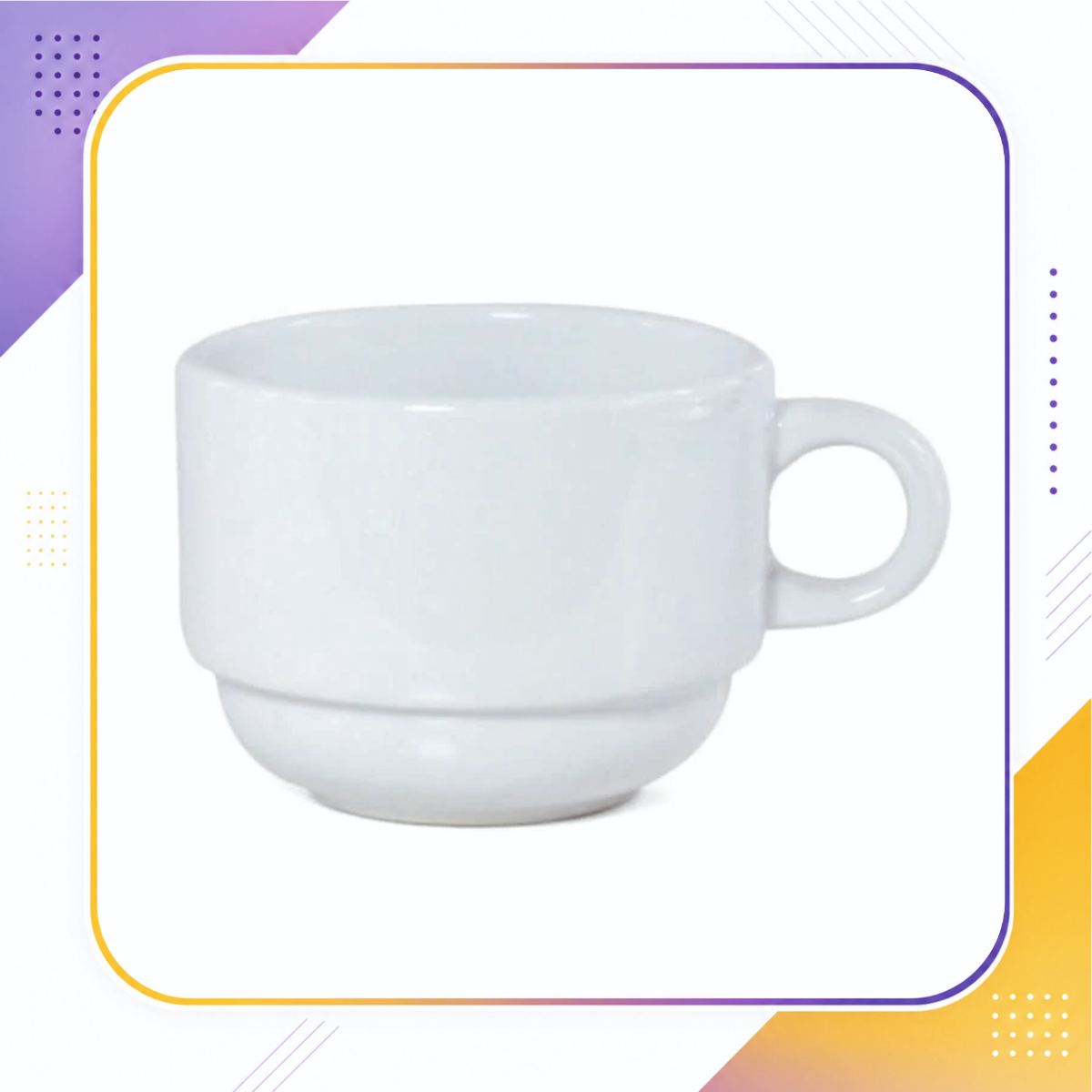 Xícara de Porcelana 180ml — Personalizada