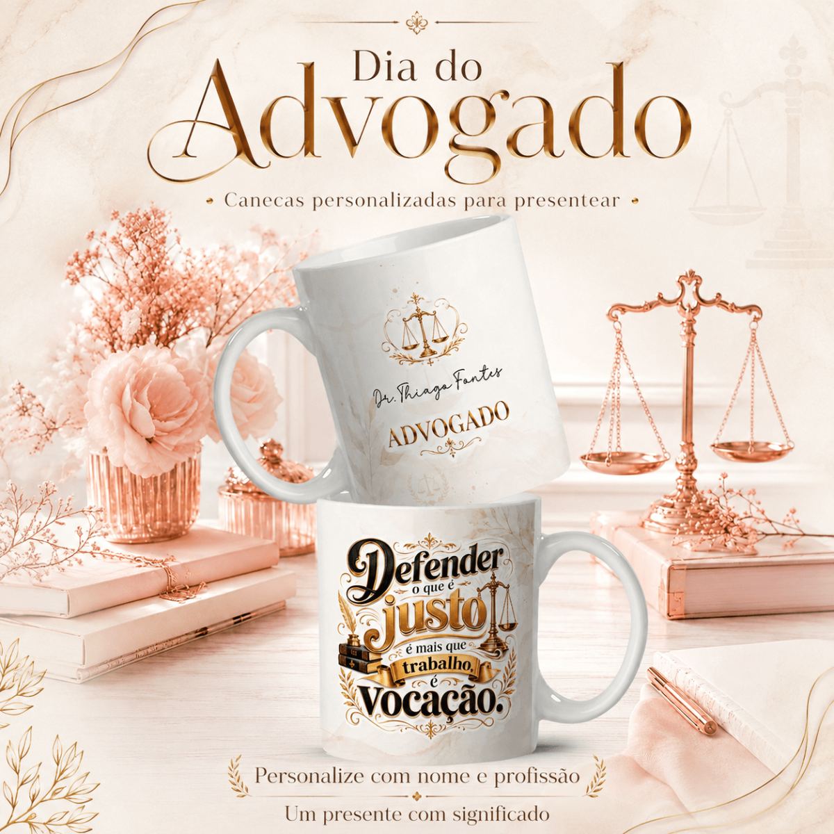 Caneca Advogado(a)
